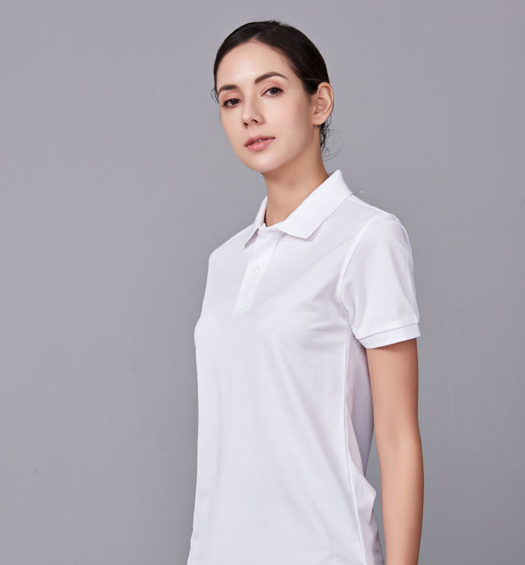 夏季男女同款白色纯棉短袖T恤衫-MAD506bs